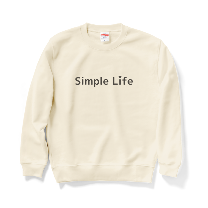 スウェット❤　ナチュラル　M