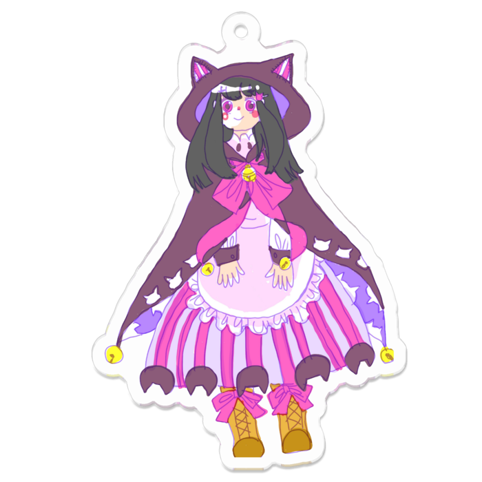アクリルキーホルダー - 70 x 70 (mm)