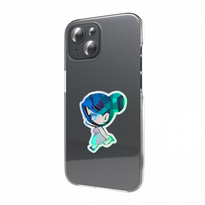 ホログラムスマホステッカー - 縦