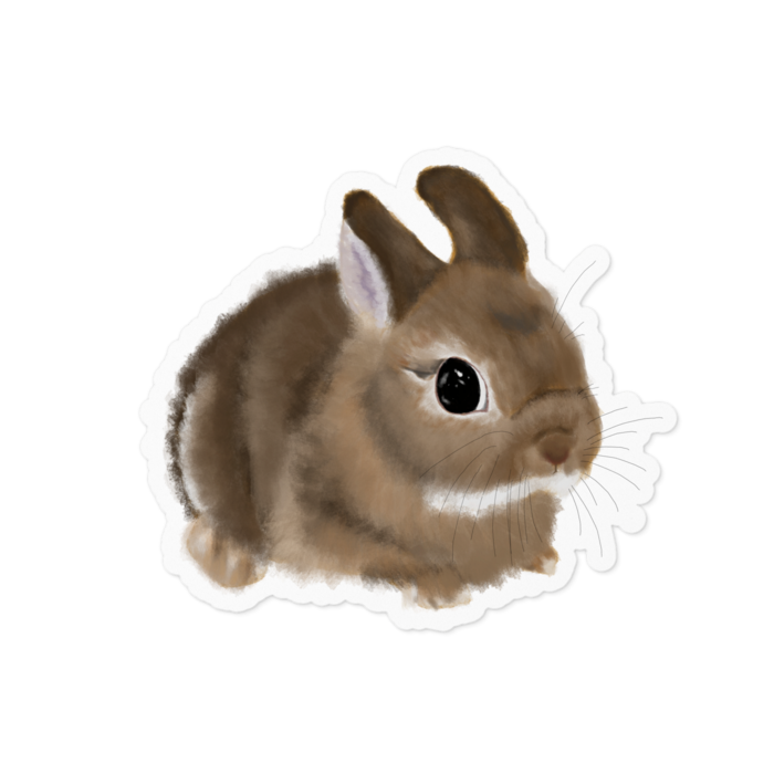 ステッカー - 100 x 100 (mm)