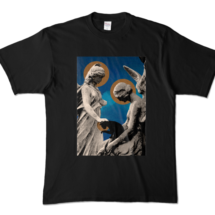 カラーTシャツ - XL - ブラック (濃色)