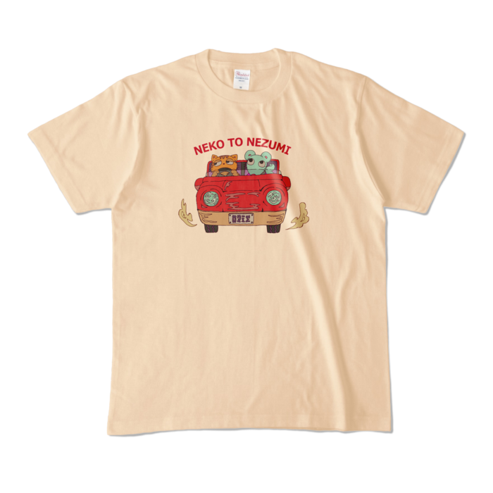カラーTシャツ - M - ナチュラル (淡色)