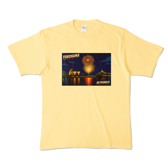 カラーTシャツ - XL - ライトイエロー (淡色)