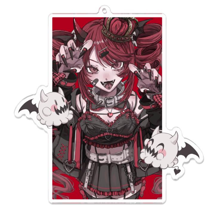 アクリルキーホルダー - 100 x 100 (mm)