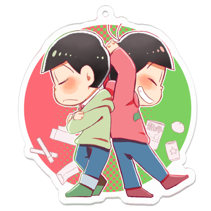 アクリルキーホルダー - 70 x 70 (mm)