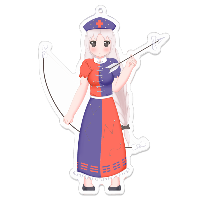 アクリルキーホルダー - 100 x 100 (mm)