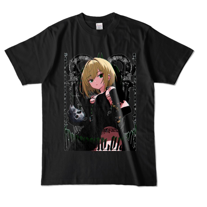 カラーTシャツ - L - ブラック (濃色)