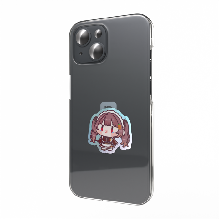 オーロラスマホステッカー - 縦