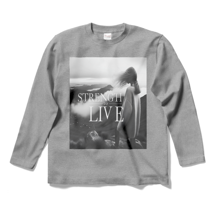 ロングスリーブTシャツ - S - 杢グレー
