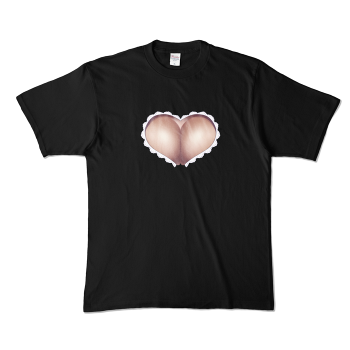 カラーTシャツ - XL - ブラック
