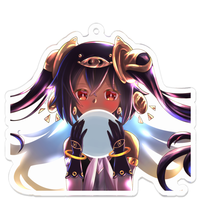 アクリルキーホルダー - 70 x 70 (mm)