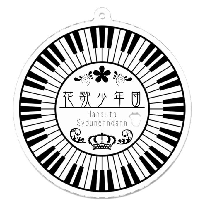 アクリルキーホルダー - 70 x 70 (mm)