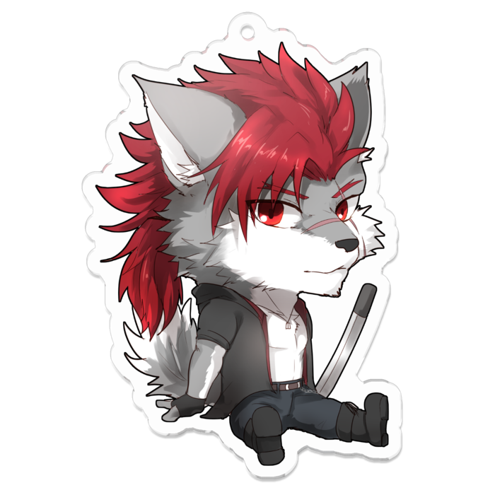 アクリルキーホルダー - 70 x 70 (mm)