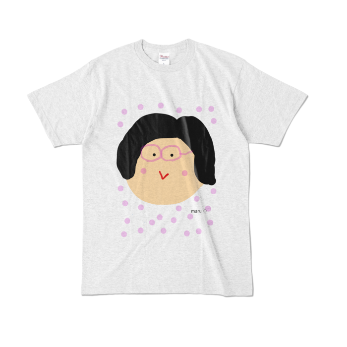 カラーTシャツ - L - アッシュ (淡色)