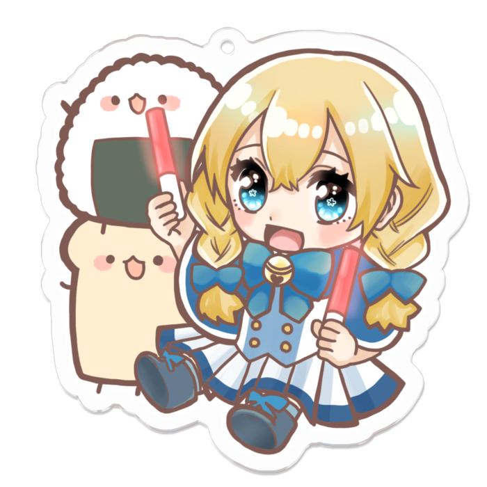 アクリルキーホルダー - 70 x 70 (mm)