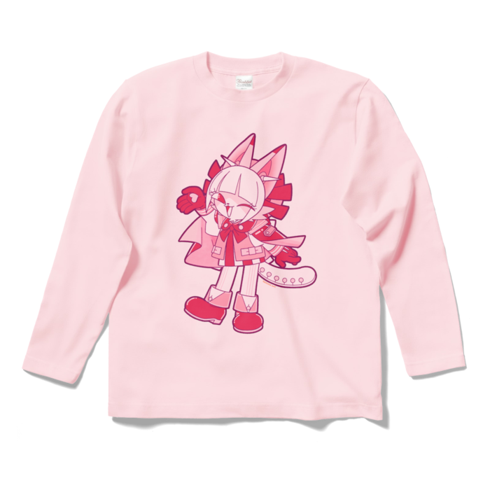 ロングスリーブTシャツ - S - ライトピンク