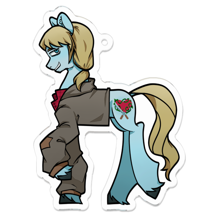 アクリルキーホルダー - 70 x 70 (mm)