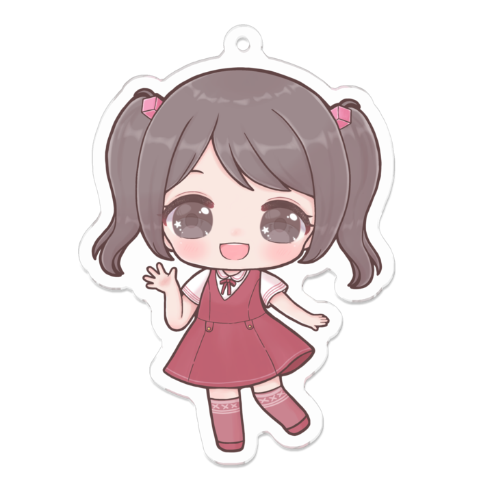 アクリルキーホルダー - 70 x 70 (mm)