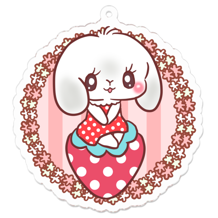 アクリルキーホルダー - 70 x 70 (mm)