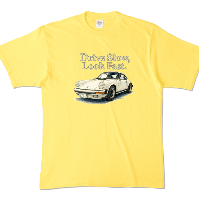 カラーTシャツ - XL - イエロー (濃色)