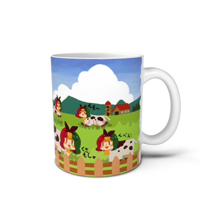 マグカップ - 直径 8 cm / 高さ 9.5 cm