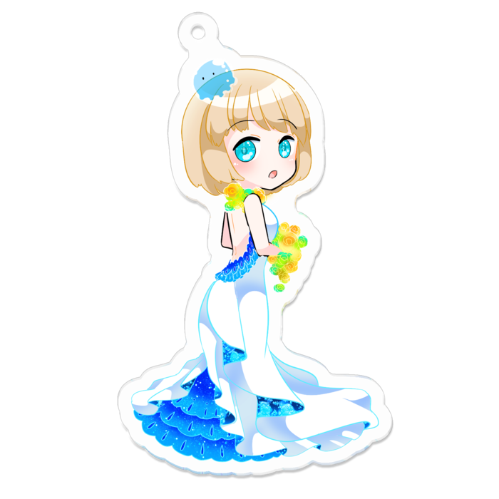 アクリルキーホルダー - 70 x 70 (mm)