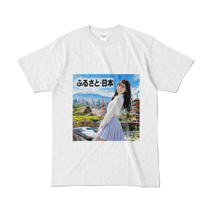 カラーTシャツ - L - アッシュ （淡色）