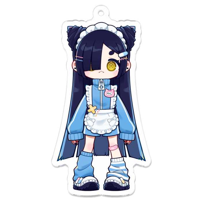 アクリルキーホルダー - 70 x 70 (mm)
