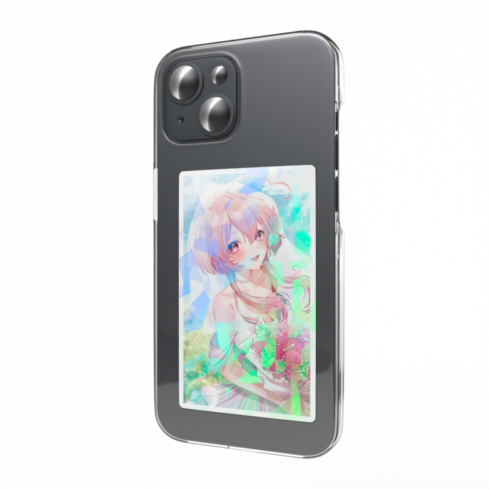 ホログラムスマホステッカー - W55 × H91mm 以内