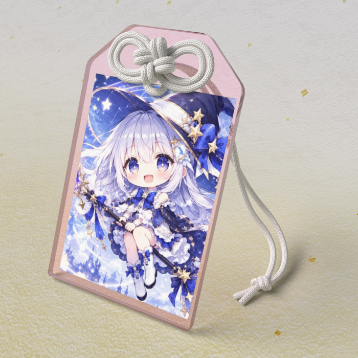 アクリルお守り - 50 × 80mm
