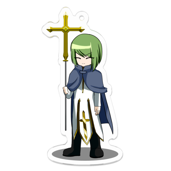 アクリルキーホルダー - 70 x 70 (mm)