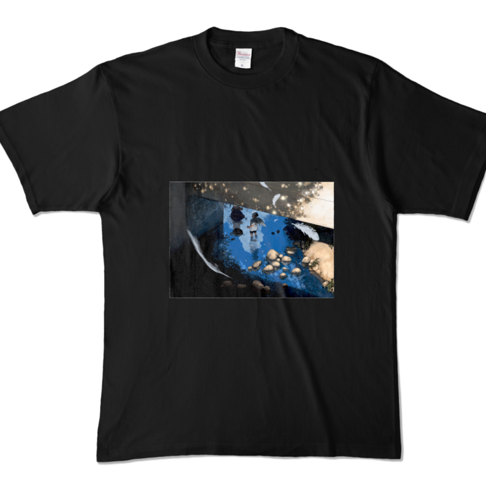 カラーTシャツ - XL - ブラック (濃色)