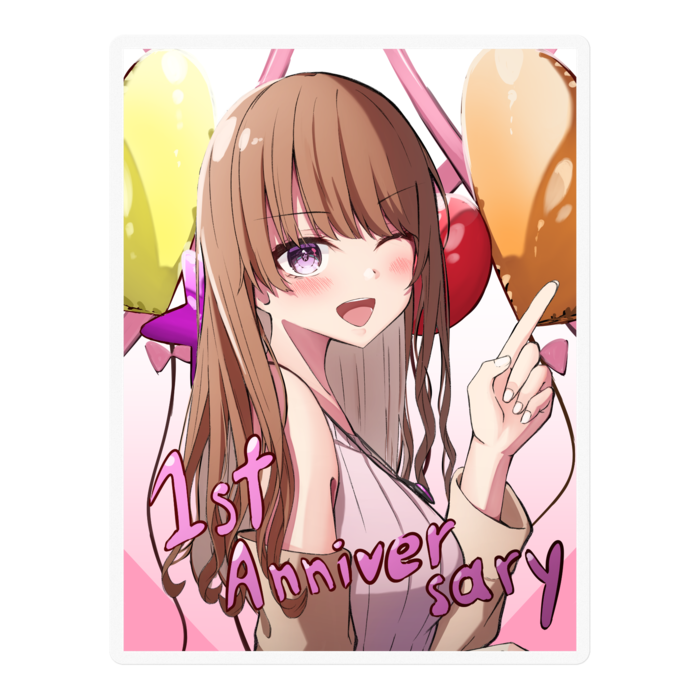 ステッカー - 100 x 100 (mm)