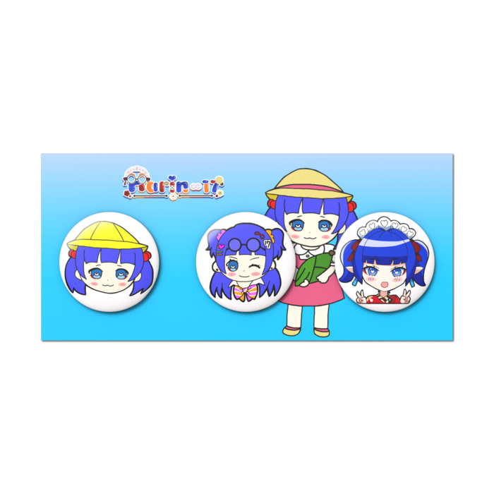 缶バッジセット - 3個セット