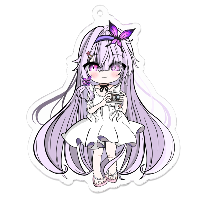 アクリルキーホルダー - 70 x 70 (mm)