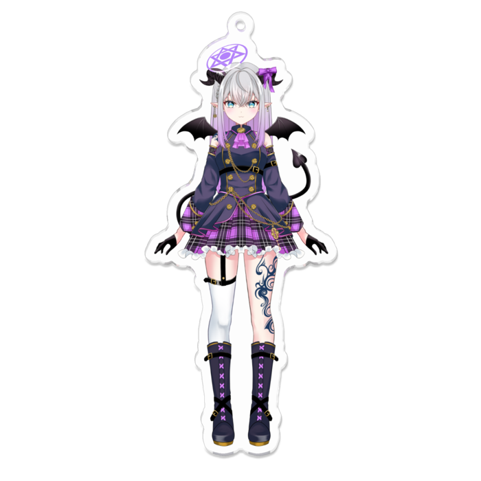 アクリルキーホルダー - 100 x 100 (mm)