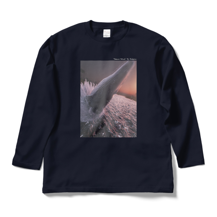 ロングスリーブTシャツ - L - ネイビー