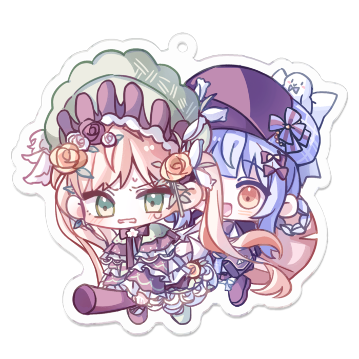 アクリルキーホルダー - 70 x 70 (mm)