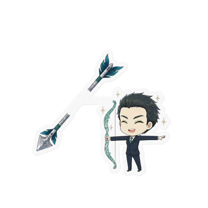 ステッカー - 100 x 100 (mm)