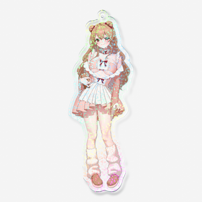 ホログラムアクリルキーホルダー - H100mm
