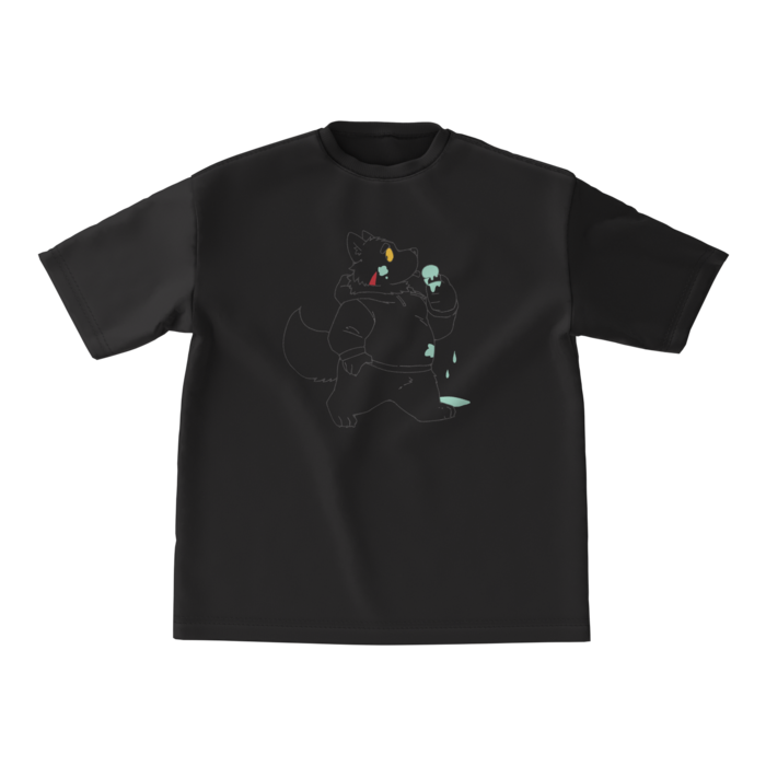 ビッグシルエットTシャツ - M - 正面