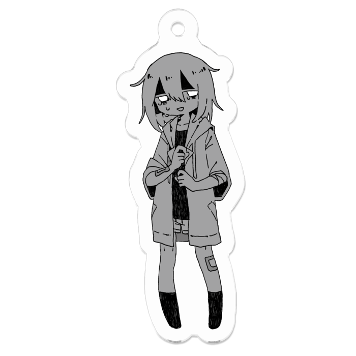 アクリルキーホルダー - 50 x 50 (mm)(1)