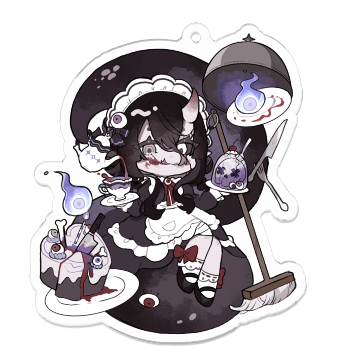 アクリルキーホルダー - 70 x 70 (mm)