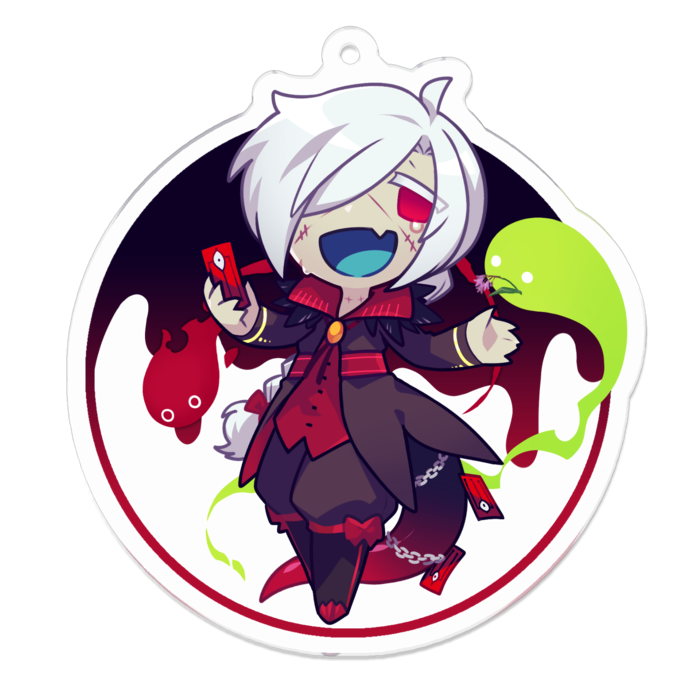 アクリルキーホルダー - 70 x 70 (mm)