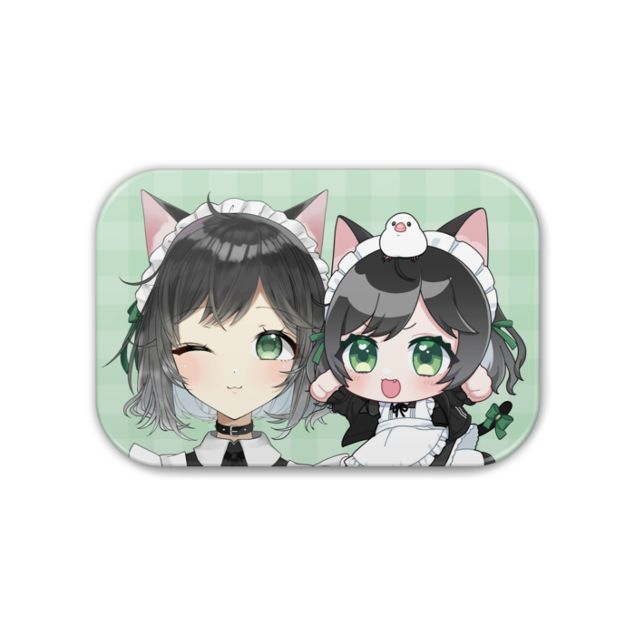 缶バッジ - 角丸 76x51mm