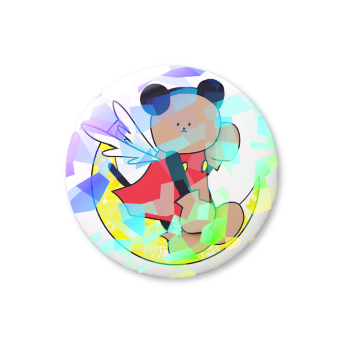 ホログラム缶バッジ - 56mm