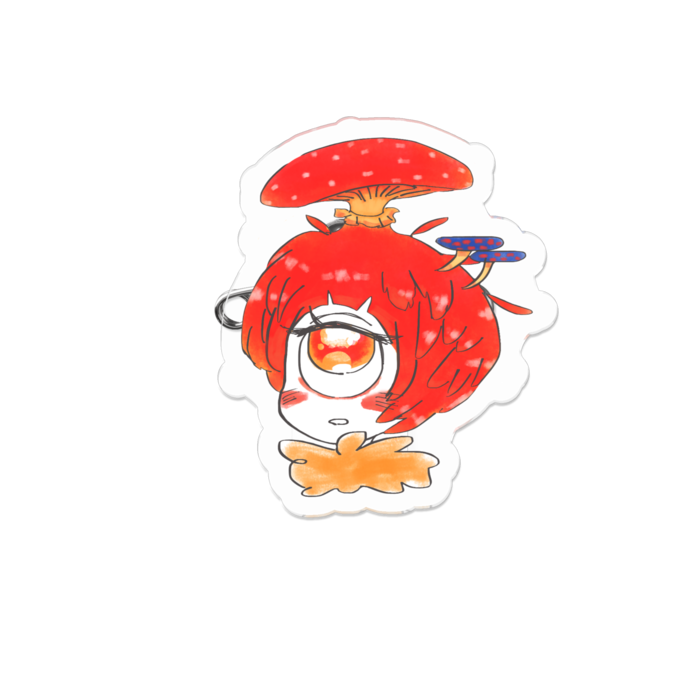 アクリルバッジ - 50 x 50 (mm)