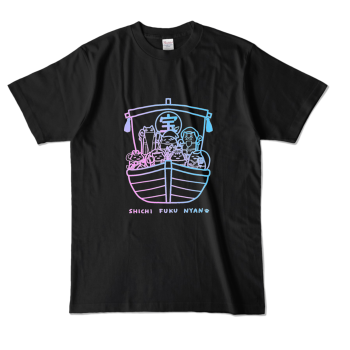 カラーTシャツ - L - ブラック (濃色)
