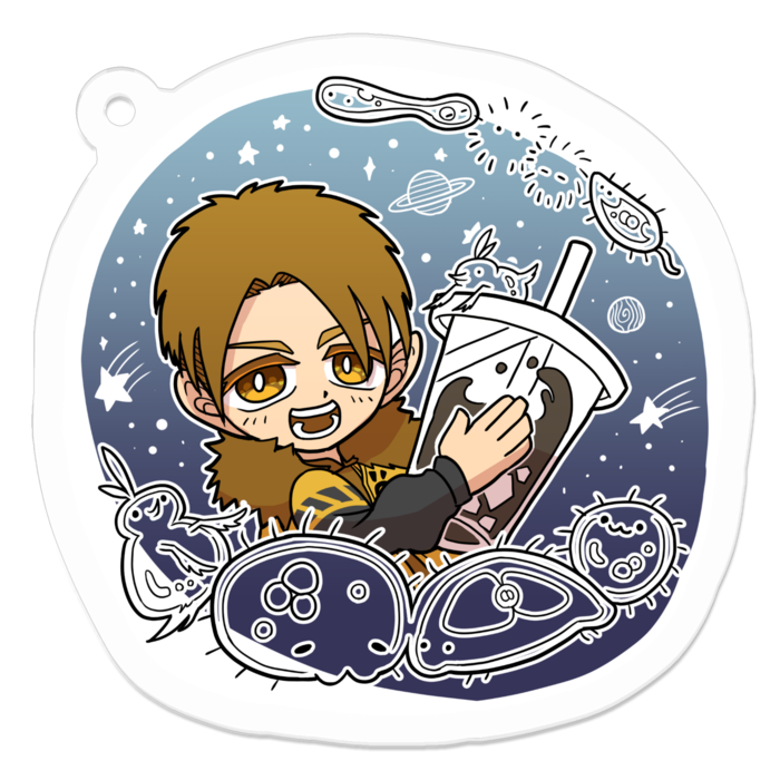 アクリルキーホルダー「リキ」