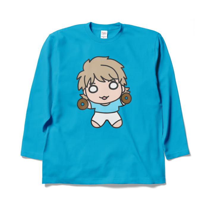 ロングスリーブTシャツ - XL - ターコイズ
